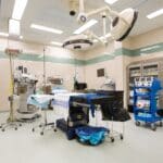 Empty surgical suite